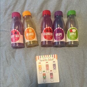 Melissa & Doug Tip & Sip Toy Juice Bottles